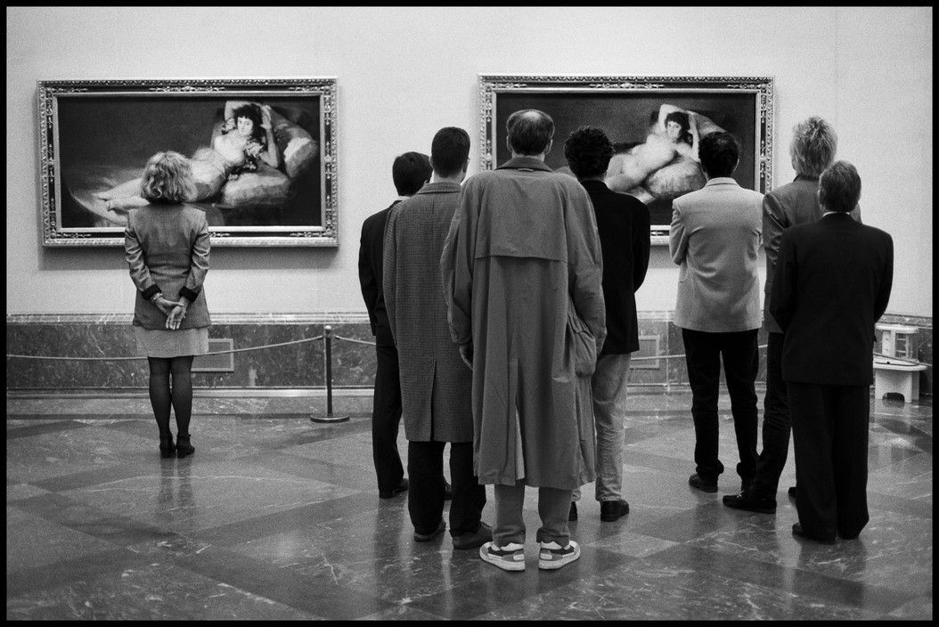 Le famose e curiose cornici nere della Magnum Photos