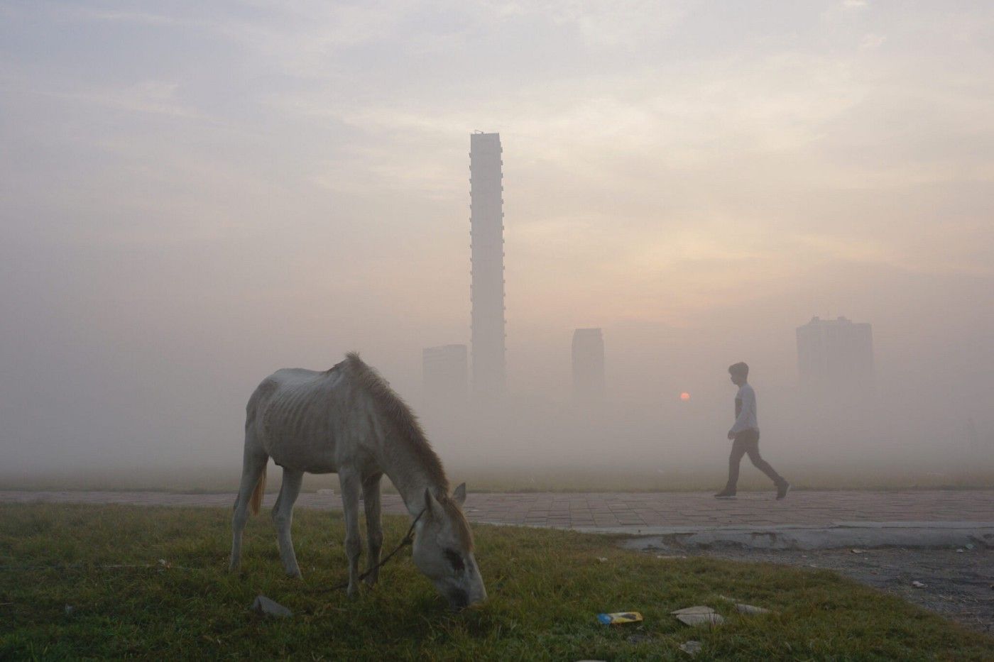 La nebbia mistica di Calcutta nelle immagini di Dipanjan Chakraborty